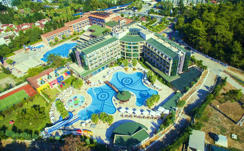 Отель Eldar Resort Hotel с высоты птичьего полета