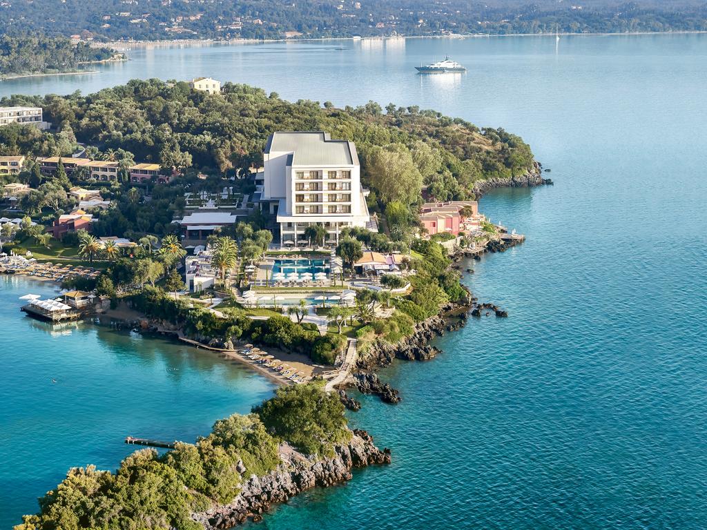 Отель Corfu Imperial, Grecotel Exclusive Resort с высоты птичьего полета