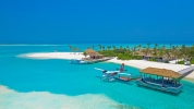 Innahura Maldives Resort с высоты птичьего полета