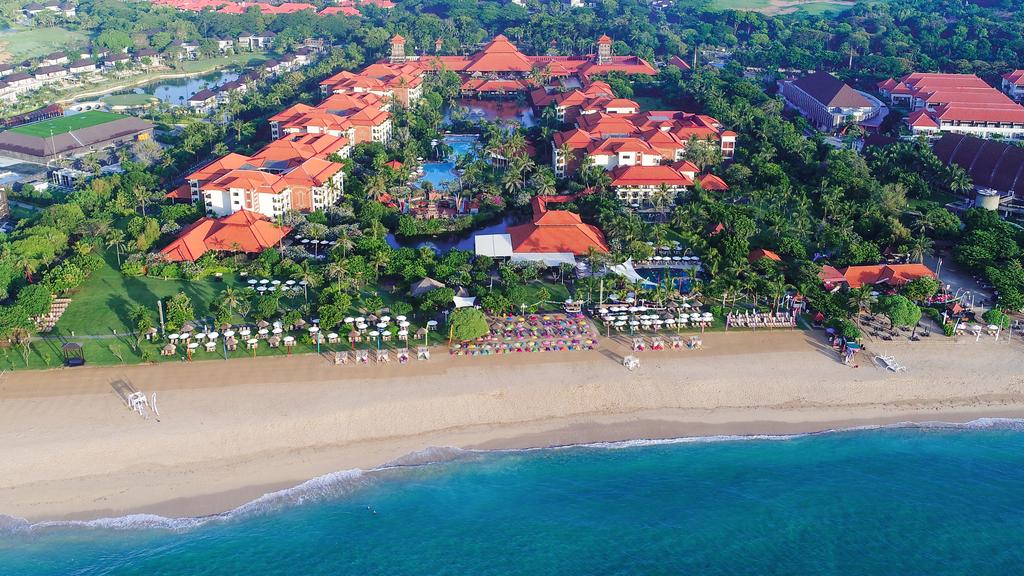Отель Ayodya Resort Bali с высоты птичьего полета