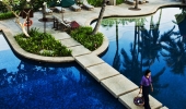Вид на бассейн в Banyan Tree Phuket или окрестностях