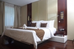 Кровать или кровати в номере Swiss-Belresort Watu Jimbar