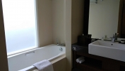 Ванная комната в Swiss-Belresort Watu Jimbar