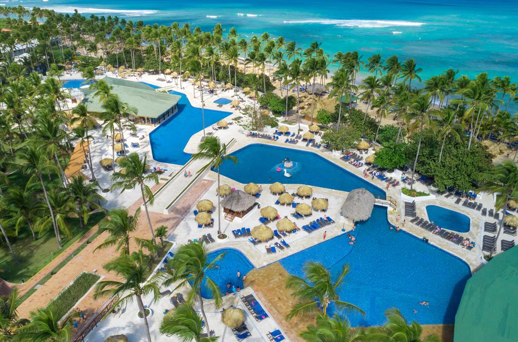 Отель Grand Sirenis Punta Cana Resort Casino & Aquagames – All Inclusive с высоты птичьего полета