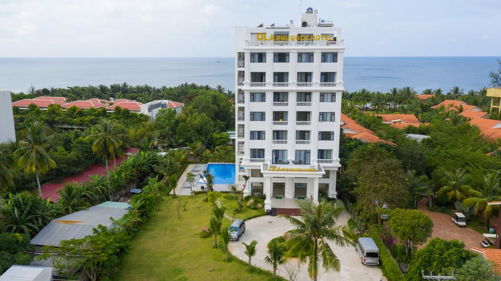 Отель Ola Phu Quoc Hotel с высоты птичьего полета