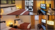 Кровать или кровати в номере Sentido Reef Oasis Senses Aqua Park Resort