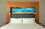 Кровать или кровати в номере Aloft Palm Jumeirah
