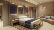 Кровать или кровати в номере Hyatt Zilara Cap Cana