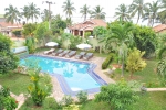 Вид на бассейн в Solomon Beach Hotel или окрестностях