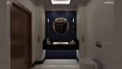 Ванная комната в Potidea Palace Hotel