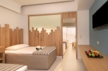 Кровать или кровати в номере Arina Beach Resort