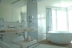 Ванная комната в Hotel Troya