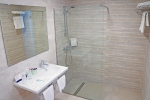 Ванная комната в Hotel Troya