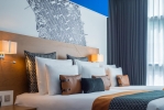 Кровать или кровати в номере TRYP by Wyndham Dubai