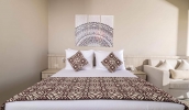 Кровать или кровати в номере Amarina Abu Soma Resort & Aquapark