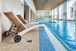 The swimming pool at or close to Alfa Radon Health Resort