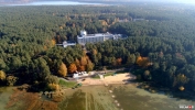 A bird's-eye view of Sanatorii Sosny at Naroch Lake