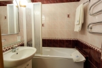 A bathroom at Sanatoriy Ozerniy