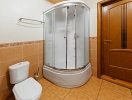 A bathroom at Sanatoriy Sputnik