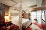 Кровать или кровати в номере Гостиница Пекин Минск