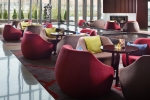 The lounge or bar area at Beijing Hotel Minsk