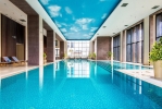 The swimming pool at or close to Beijing Hotel Minsk