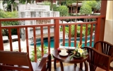 Вид на бассейн в Kata Palm Resort & Spa или окрестностях