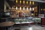 The lounge or bar area at Victoria Hotel & Business centre Minsk