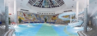 The swimming pool at or close to Belarus Hotel
