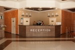The lobby or reception area at Narochanka Sanatorium