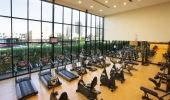 Фитнес-центр и/или тренажеры в Ramada Hotel & Suites by Wyndham Ajman