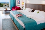 Кровать или кровати в номере Royal Kenz Hotel Thalasso & Spa
