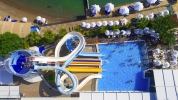 Вид на бассейн в Orange County Resort Hotel Alanya - Kids Concept или окрестностях