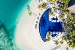 Conrad Maldives Rangali Island с высоты птичьего полета 