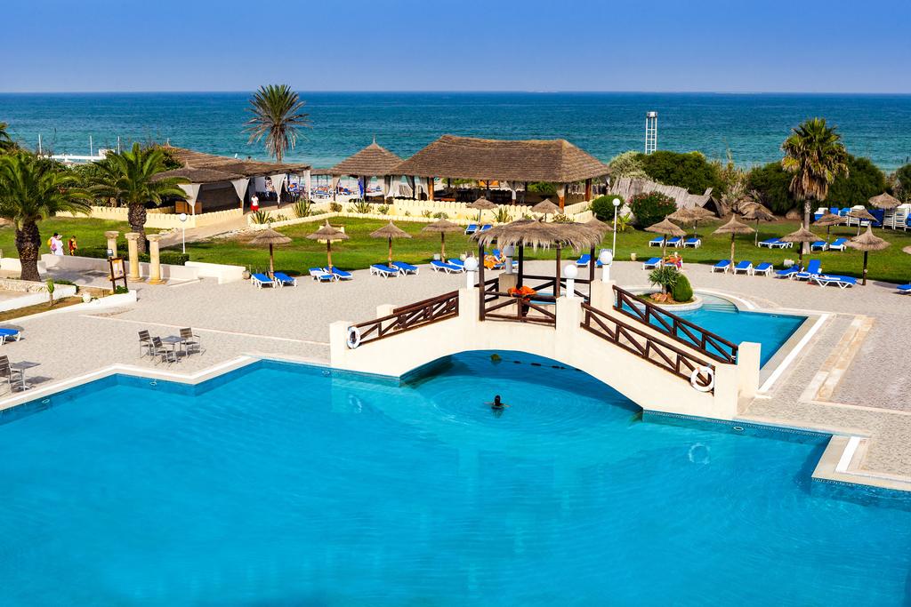 Отель Вид на бассейн в Hotel Club El Borj или окрестностях 