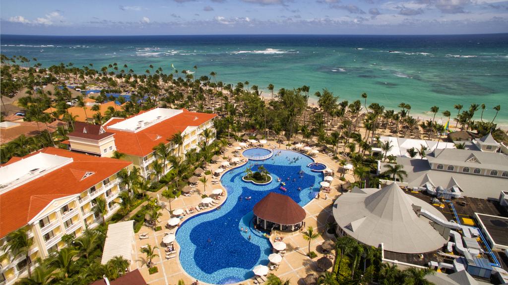 Отель Luxury Bahia Principe Esmeralda с высоты птичьего полета