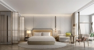 Кровать или кровати в номере Sanya Marriott Yalong Bay Resort & Spa