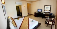 Телевизор и/или развлекательный центр в Champa Resort & Spa