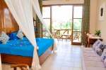 Кровать или кровати в номере Sunset Kendwa Beach Hotel