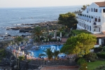 Вид на бассейн в Kalos Hotel или окрестностях