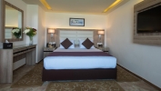 Кровать или кровати в номере Albatros Citadel Resort (Families and Couples Only)