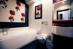 Ванная комната в Dion Hotel