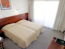 Кровать или кровати в номере Agapinor Hotel