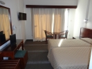 Кровать или кровати в номере Agapinor Hotel