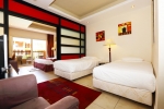 Кровать или кровати в номере Rehana Royal Beach Resort - Aquapark & Spa